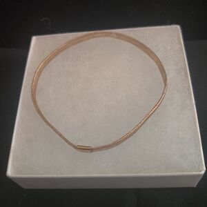 14k Solid Yellow Gold Mesh Bracelet
